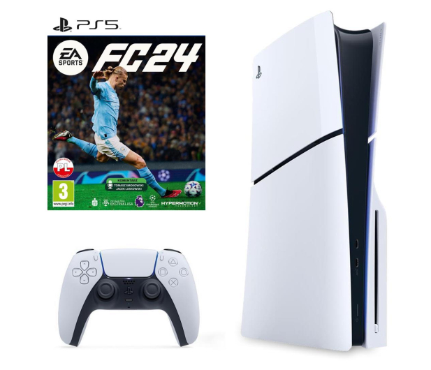Sony PlayStation 5 D Chassis + EA Sports FC 24 - 1200182 - zdjęcie